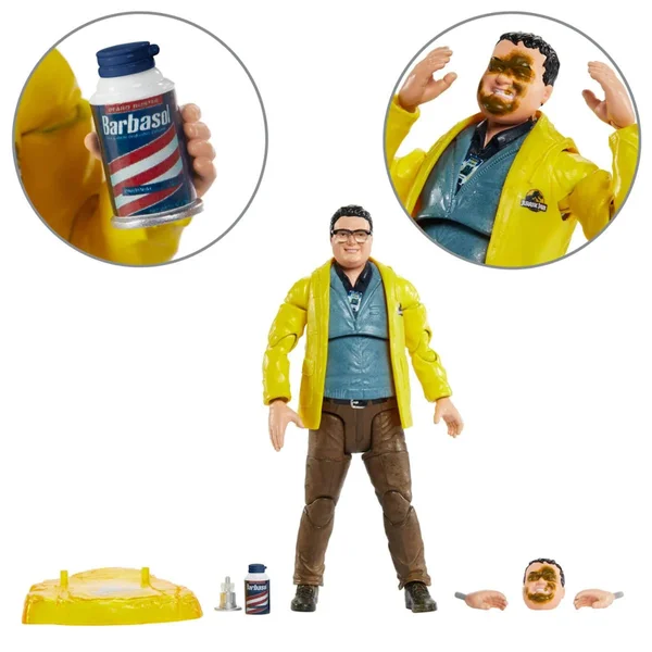 Mattel Jurassic World Amber Collection Actionfigur - Dennis Nedry