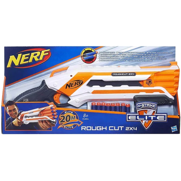 NERF Rough Cut 2x4 Elite Blaster