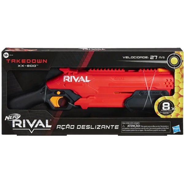 NERF Rival Takedown XX 800 Red Blaster