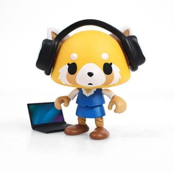 Aggretsuko Office Action Vinyl Figure