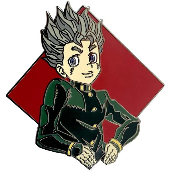 Jojo's Bizarre Adventure Diamant Koichi Emaille Speld