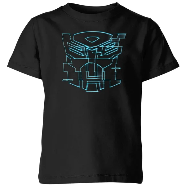 Transformers Autobot Glitch Kinder T-Shirt - Schwarz