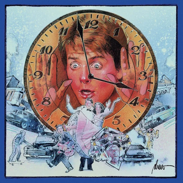 Mondo Back To The Future Original Soundtrack Album Kleur LP
