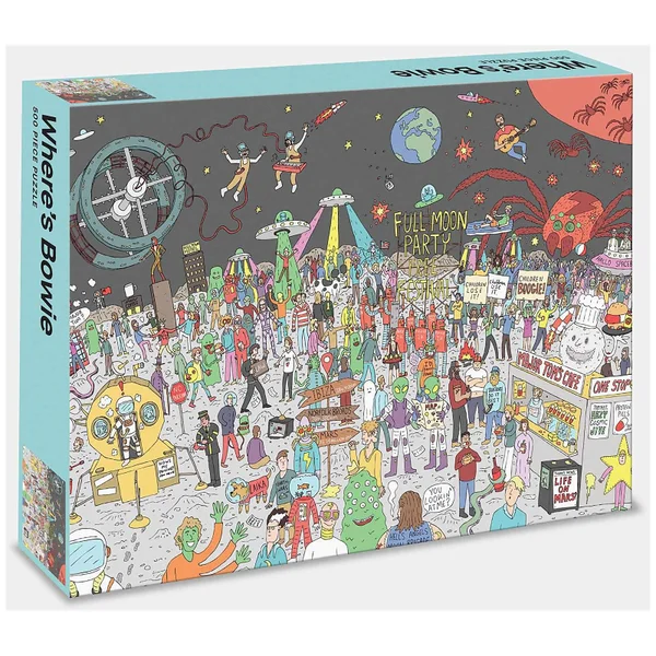 Where's Bowie Jigsaw Puzzle