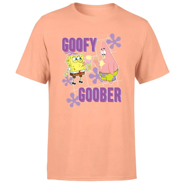 Spongebob Goofy Goober Unisex T-Shirt - Coral