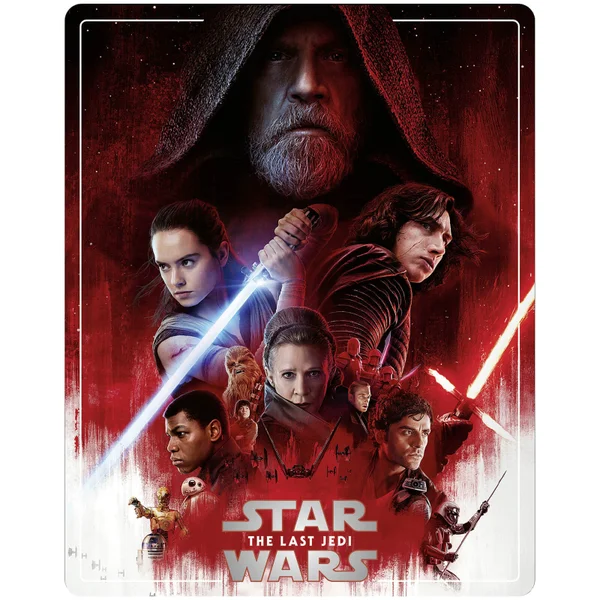 Star Wars Episode VIII: The Last Jedi - Zavvi Exclusive 4K Ultra HD Steelbook (3 Disc Edition Includes Blu-ray)