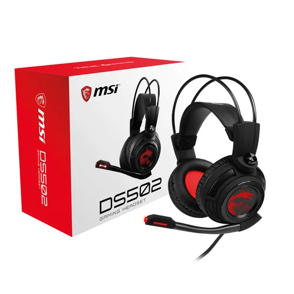 MSI DS502 7.1 Virtual Surround Sound USB Gaming Headset
