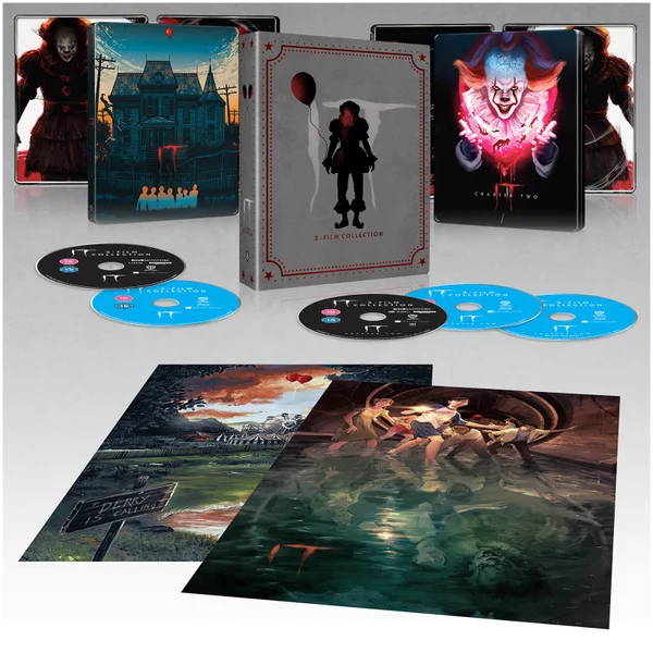 IT Chapters 1 and 2 - Zavvi Exclusive 4K Ultra HD Steelbook Collection
