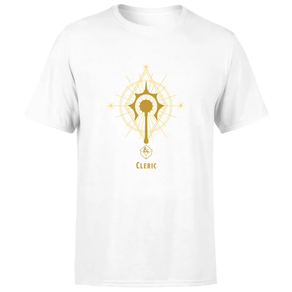 Donjons & Dragons Cleric homme t-shirt - blanc
