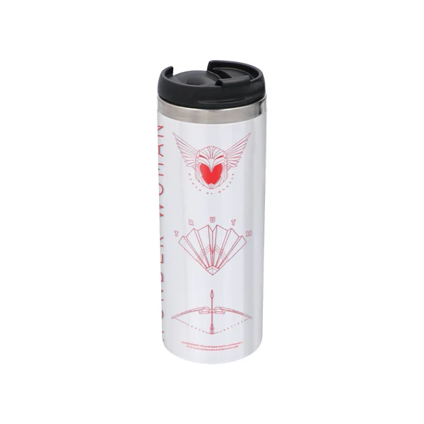 Wonder Woman Of Power Stainless Steel Thermo Mug de Voyage - Metallic Finish