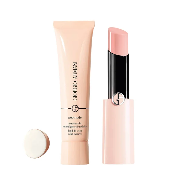 Armani Ecstasy Lip Balm and Neo Nude Foundation Kit (Various Shades)