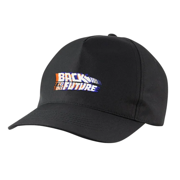 Back to the Future Cap - Zwart