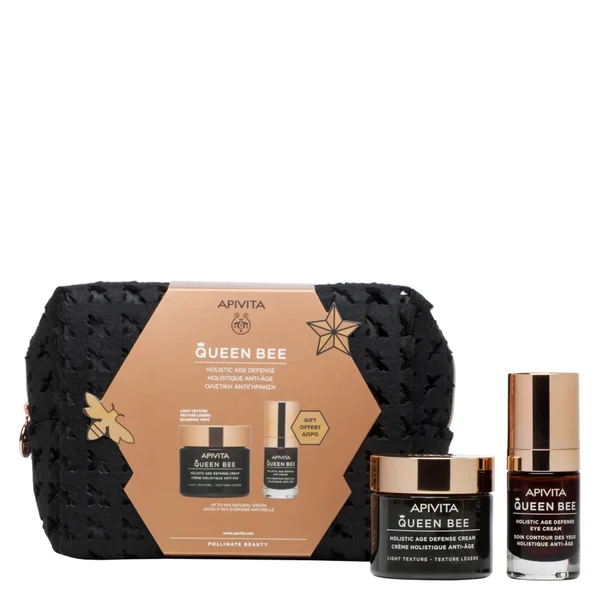 APIVITA Face Set with Queen Bee Light Texture Cream 50ml