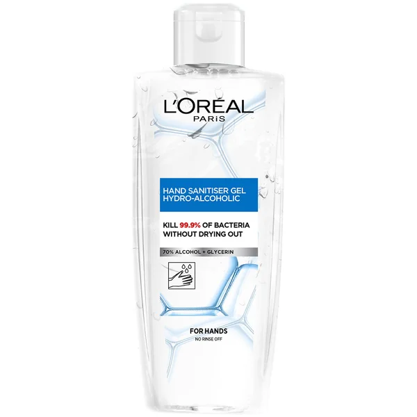L'Oréal Paris Antibacterial 70% Alcohol Hand Sanitiser Gel 200ml
