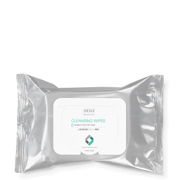 ObagiMD On the go Cleansing Wipes (Pack of 25)