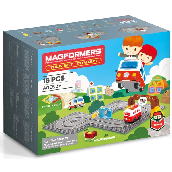 Magformers Town Set - City Bus