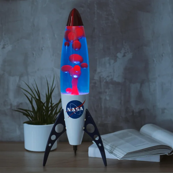 NASA Galaxy Retro Lavalampe (GB-Stecker)