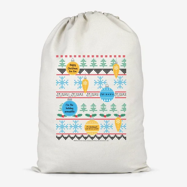 Friends Baubles Cotton Storage Bag