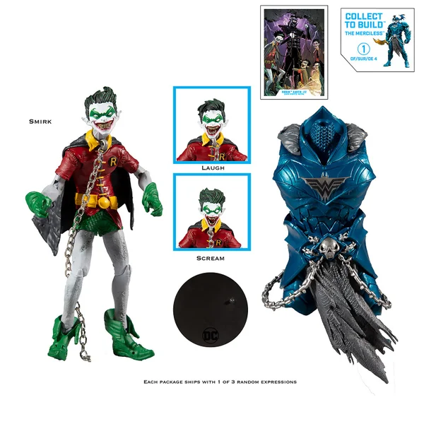 McFarlane DC Multiverse Build-A 7" Action Figure - Wv2 - Robin Crow Action Figure