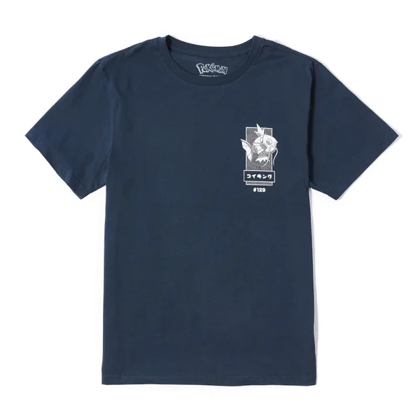 Pokémon Magikarp Evolution Unisex T-Shirt - Navy