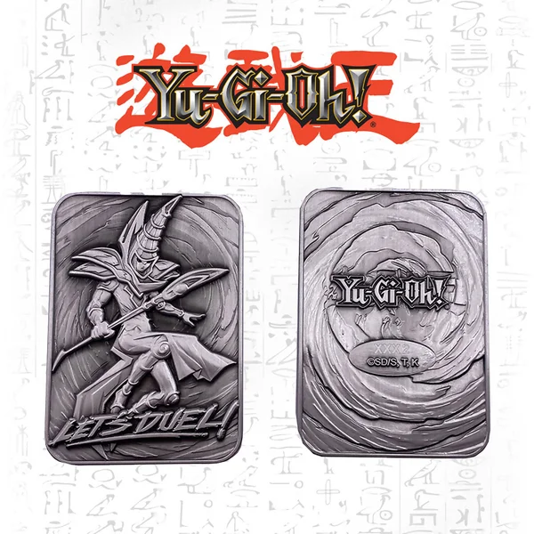 Yu-Gi-Oh! Dark Magician Metal Card in limitierter Ausgabe