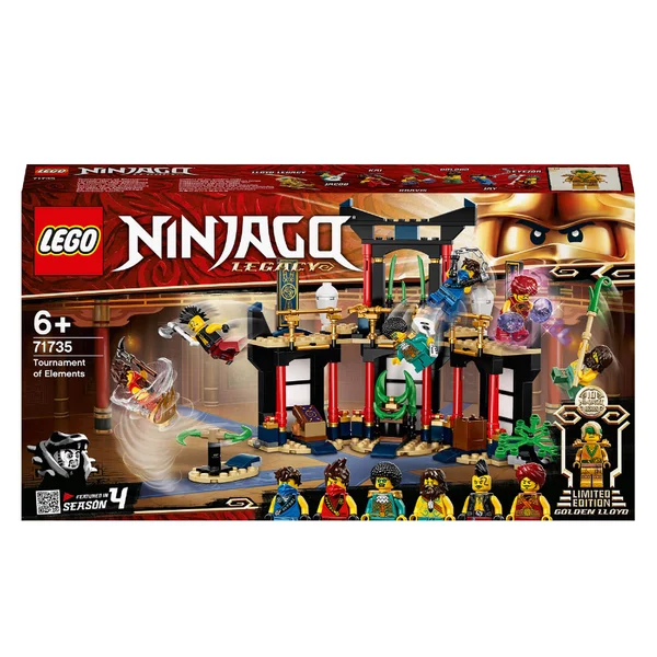 LEGO NINJAGO: Legacy Tournament of Elements Temple Set (71735)