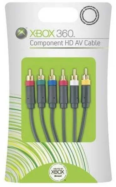 Official XBox 360 Component HD AV Cable