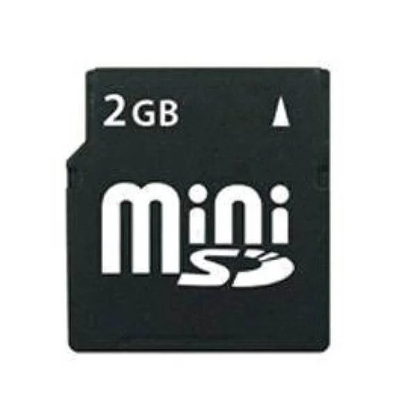 Mini Secure Digital (Mini SD) Memory Card - 2GB