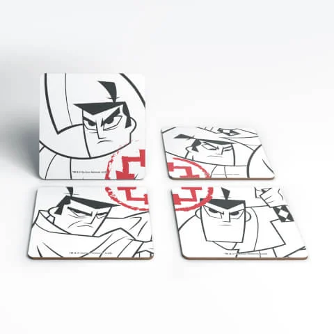 Samurai Jack My Quest Continues Coaster Set