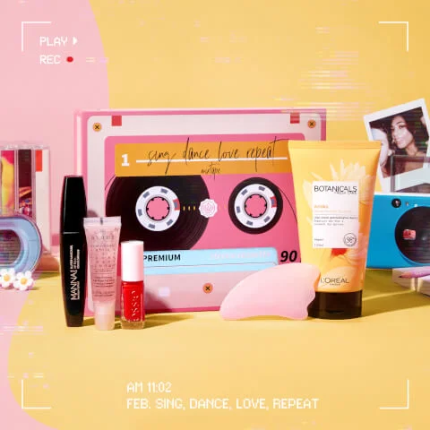 GLOSSYBOX Februar 2021 Sing Dance Love Repeat Edition