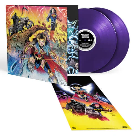 DC Dark Nights: Death Metal - Soundtrack Zavvi Exclusive Purple Vinyl 2LP