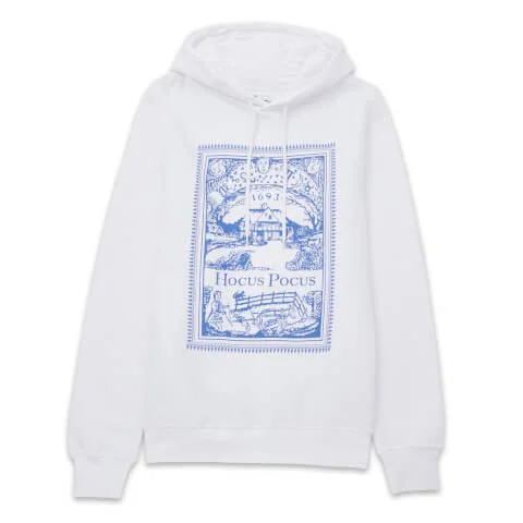 Disney Hocus Pocus 1693 Stamp Hoodie - White