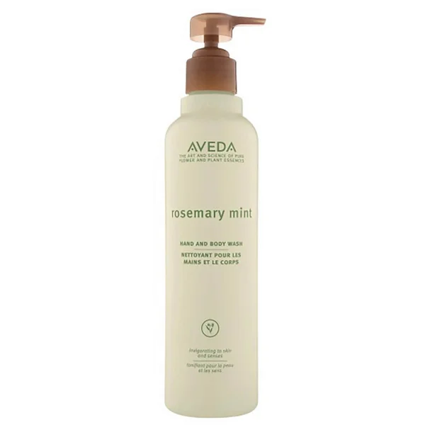 غسول اليدين والجسم بإكليل الجبل والنعناع من Aveda بحجم 250 مل