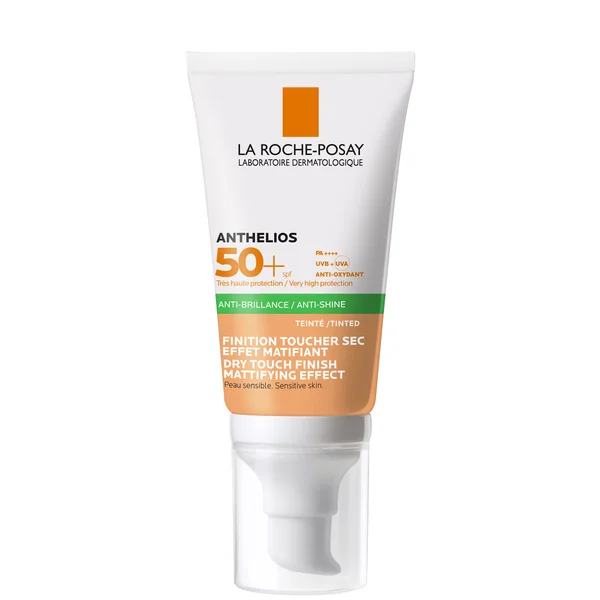 كريم أنثيليوس دراي تاتش الملون بعامل وقاية SPF50+ من La Roche-Posay (50 مل)