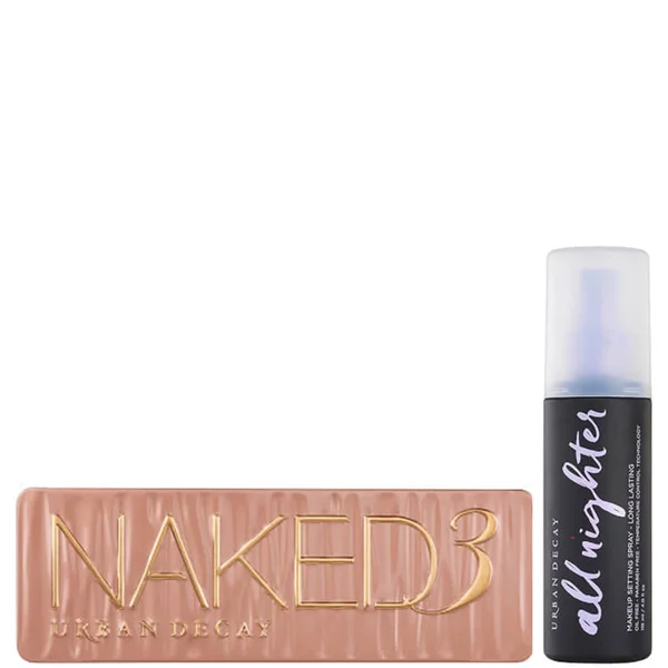Urban Decay Naked 3 Palette and Setting Spray Bundle
