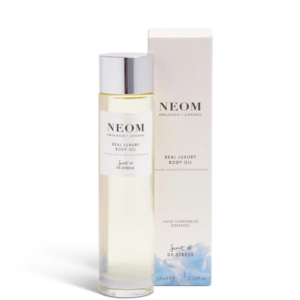 زيت أورجانكس ريل لاكجري دي-ستريس للجسم من NEOM (100 مل)