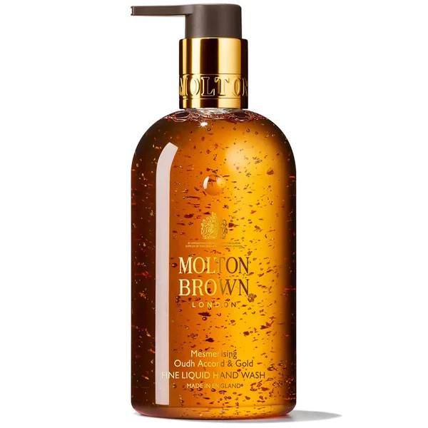 غسول مزميرايزنج عود أكورد آند جولد فاين ليكويد لليدين من Molton Brown بحجم 300 مل