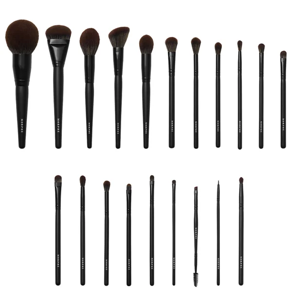 مجموعة فرش إم يو إيه لايف المكونة من 20 قطعة + حقيبة من Morphe