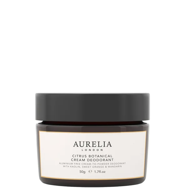 مزيل رائحة العرق الكريم Citrus Botanical من Aurelia London بحجم 50 جرام
