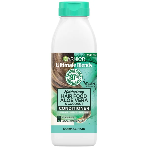 Garnier Ultimate Blends Moisturising Hair Food Aloe Vera Conditioner for Normal Hair 350ml