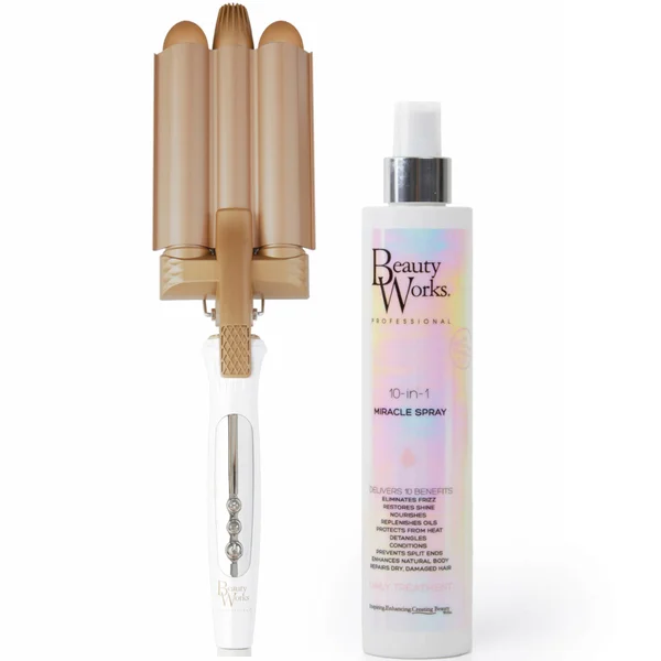 Beauty Works Waver and Miracle Spray Bundle