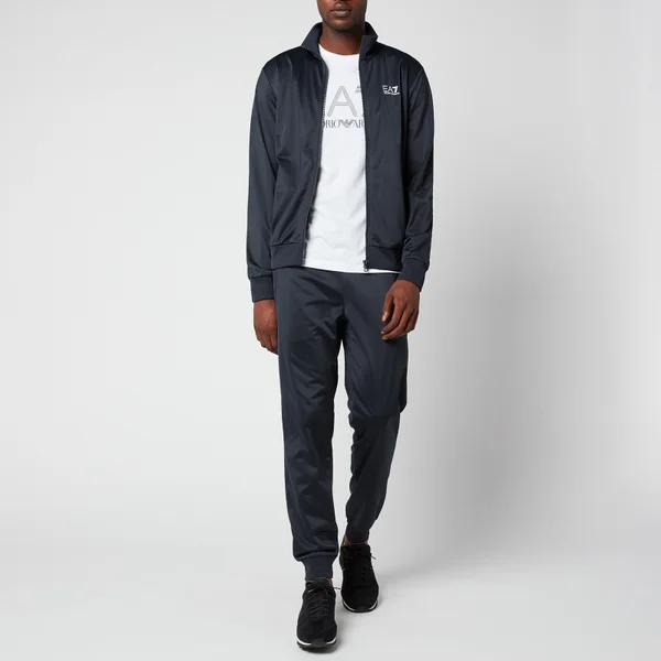 EA7 Men's Identity Full Zip Tracksuit - Night Blue