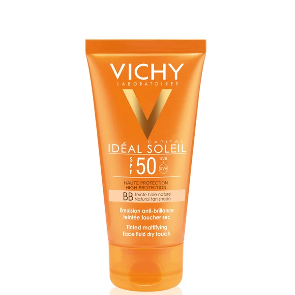 ملون وجه أيديال سوليل بي بي سائل مطفي من VICHY (50 مل)
