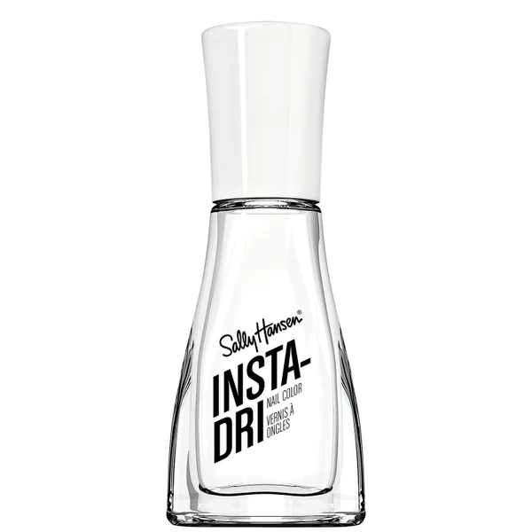 طلاء الأظافر إنستا دراي من مسحة واحدة وطبقة واحدة! من Sally Hansen - لون وايت أون تايم