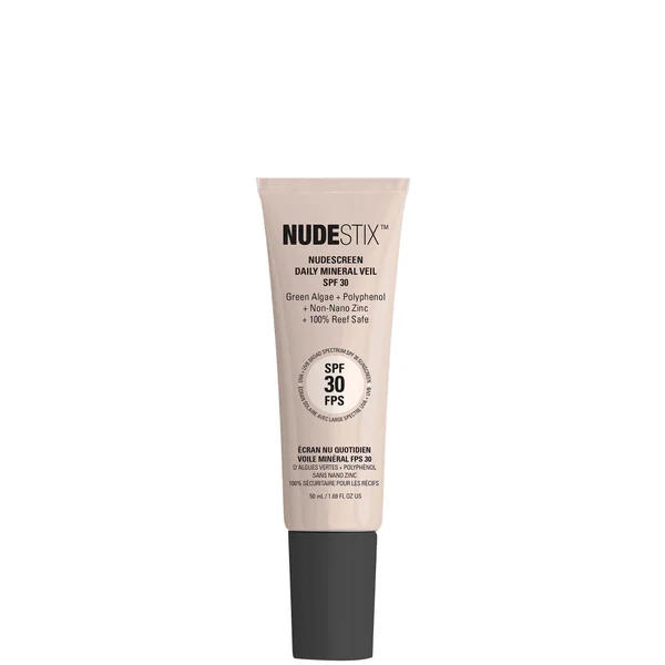 NUDESTIX Nudescreen Daily Mineral Veil SPF30 50ml (Various Shades)