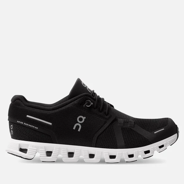 ON Women's Cloud 5 Running Trainers - Black/White