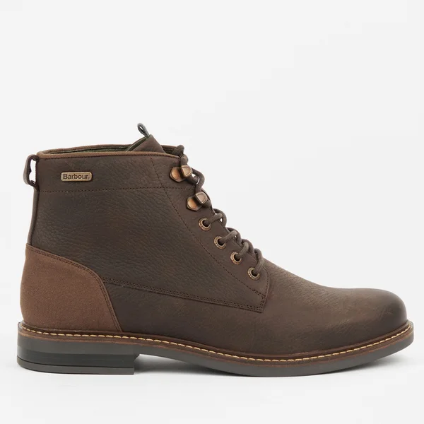 Barbour Deckham Lace-Up Leather Boots