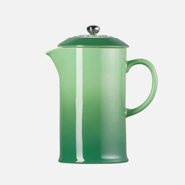 Le Creuset Stoneware Cafetiere with Metal Press - 1L - Bamboo Green
