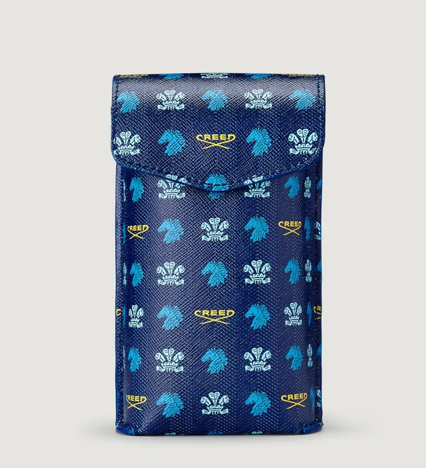 100 ml Blaue Lederhülle