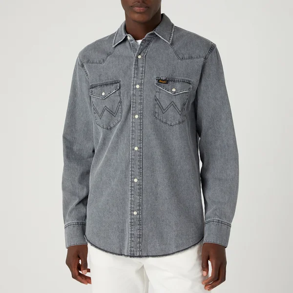 Wrangler Heritage Long-Sleeved Denim Shirt